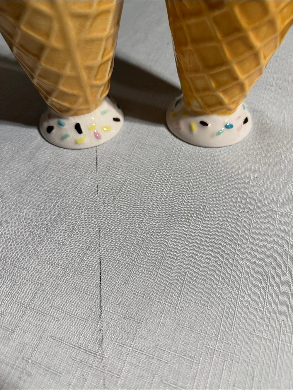 Whimsical Ice Cream Cone Ceramic Vases - Pink & Blue Interiors